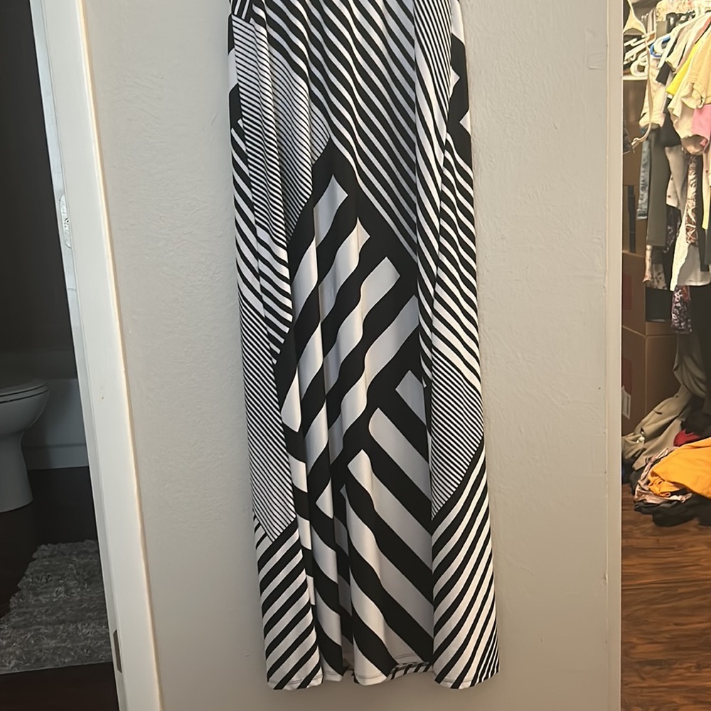 🛍️ Sweetheart neckline maxi dress - Picture 2 of 4